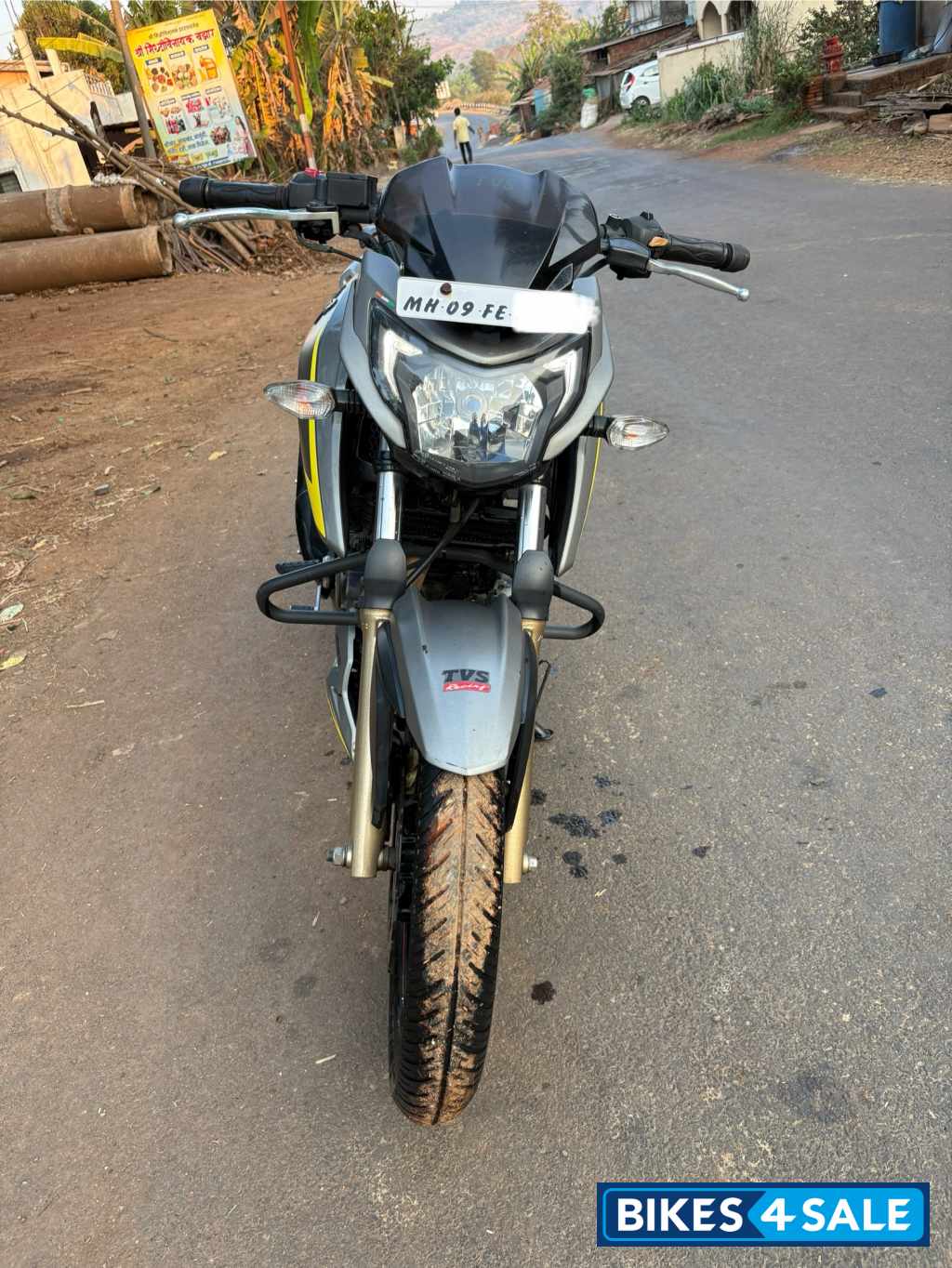 Mat Grey TVS Apache RTR 200 4V Race Edition 2.0