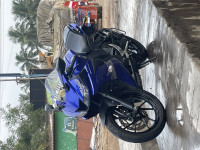 Blue Yamaha YZF R15 V3 BS6