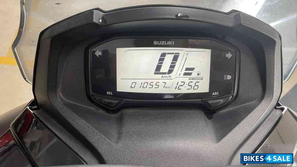 Black Suzuki Burgman Street