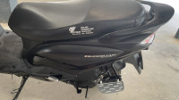Black Suzuki Burgman Street