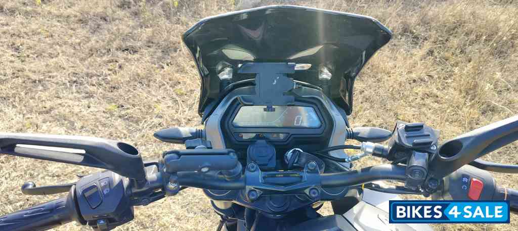 Charcoal Black Bajaj Dominar 400 ABS BS6
