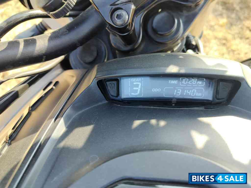 Charcoal Black Bajaj Dominar 400 ABS BS6