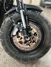 Black Harley Davidson Fat Bob