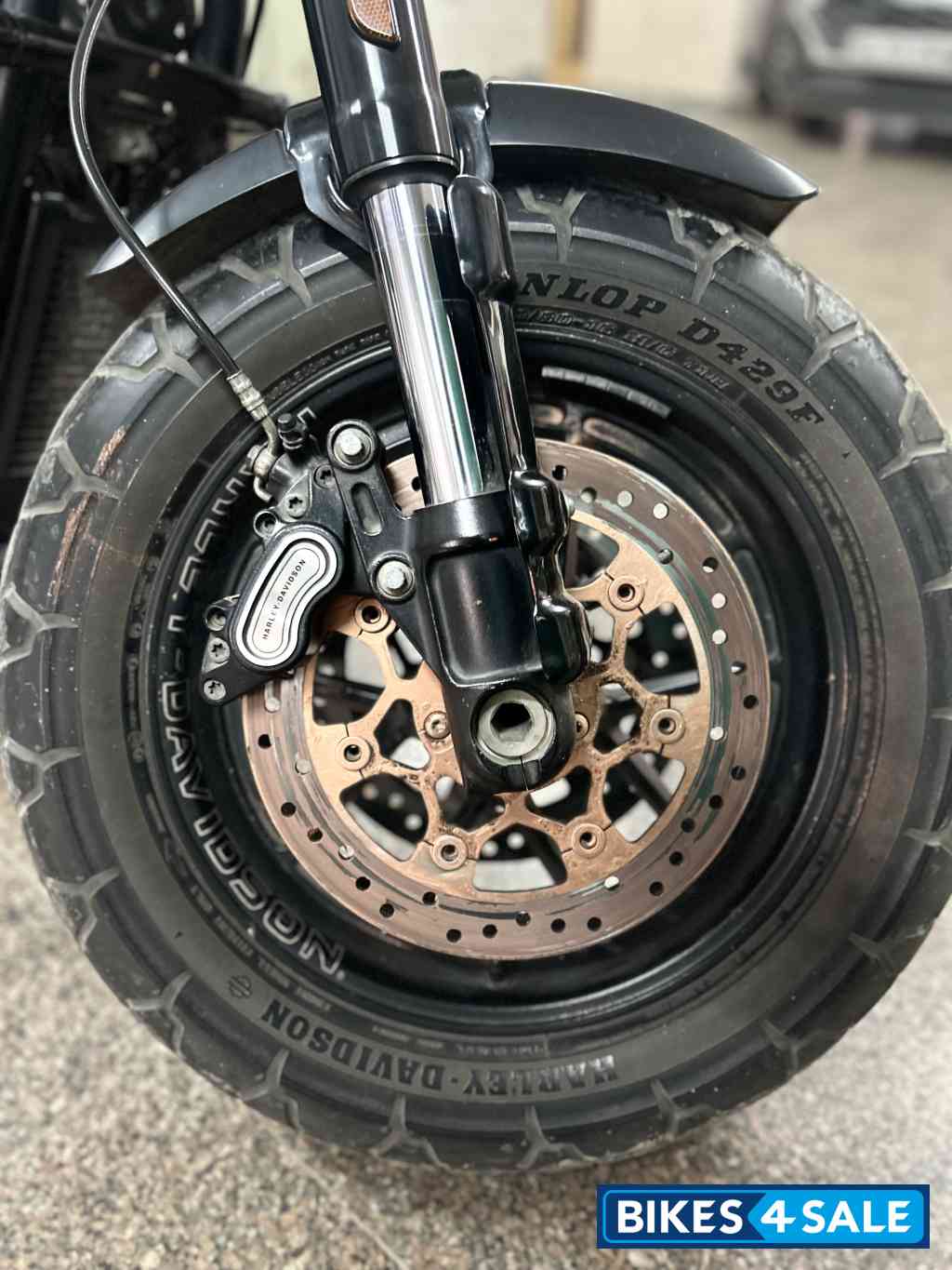 Black Harley Davidson Fat Bob