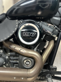 Black Harley Davidson Fat Bob