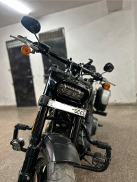 Black Harley Davidson Fat Bob