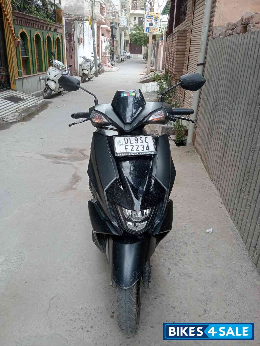 Mat Black Suzuki Avenis 125 Ride Connect Edition Mat Black Suzuki Avenis 125 Ride Connect Edition