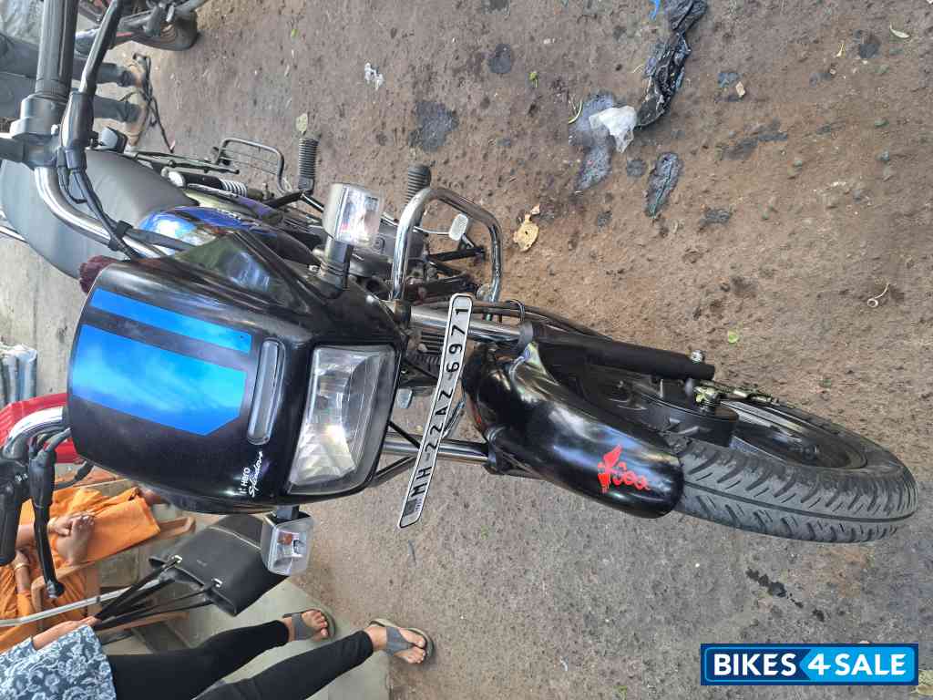 Blue Black Hero Splendor Plus Xtec