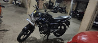 Blue And Black Bajaj Discover 100M