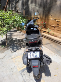 Metallic Black Yamaha Aerox 155