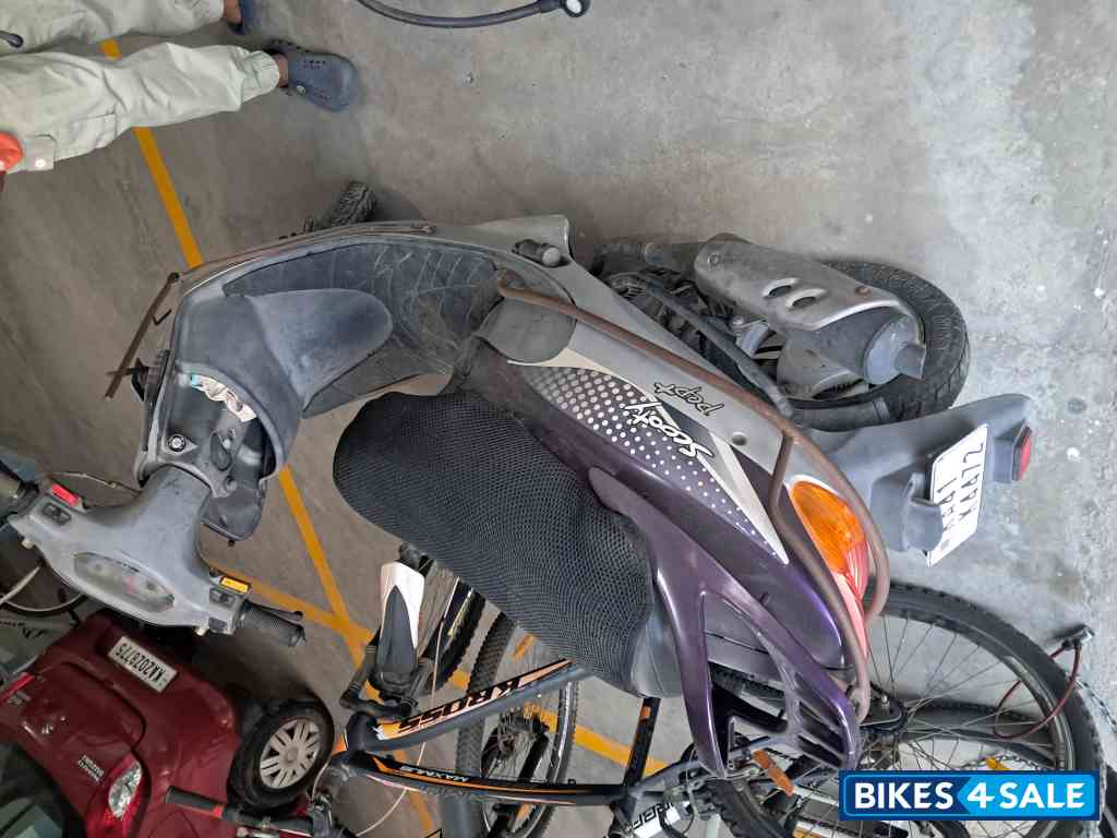 Pink TVS Scooty Pep Plus