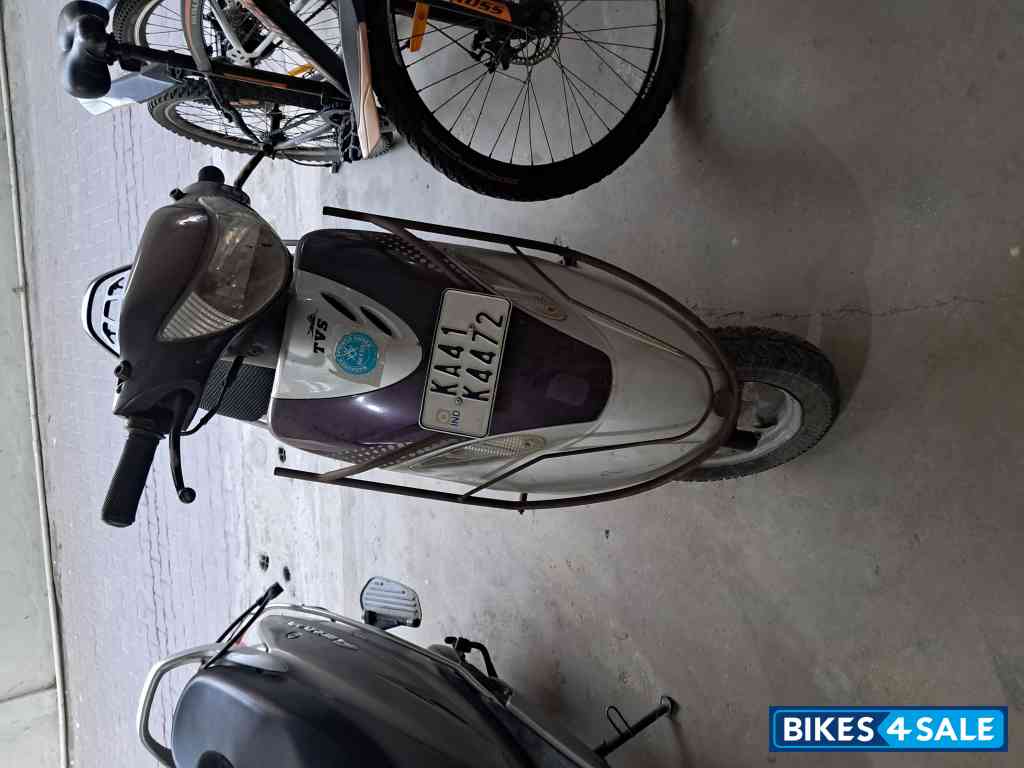 Pink TVS Scooty Pep Plus