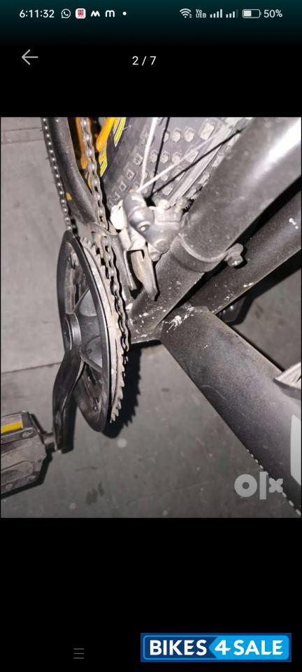 Bicycle  21 gear fat bike 4 month old