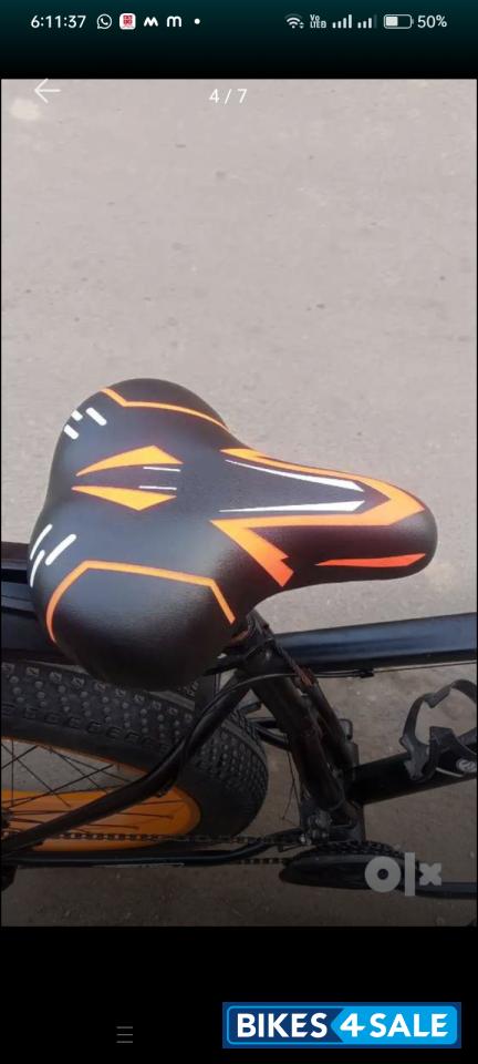 Bicycle  21 gear fat bike 4 month old