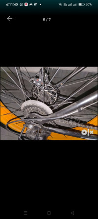 Bicycle  21 gear fat bike 4 month old