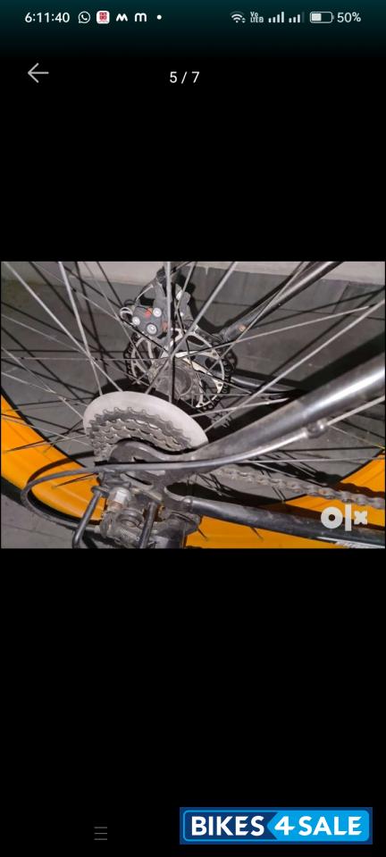 Bicycle  21 gear fat bike 4 month old