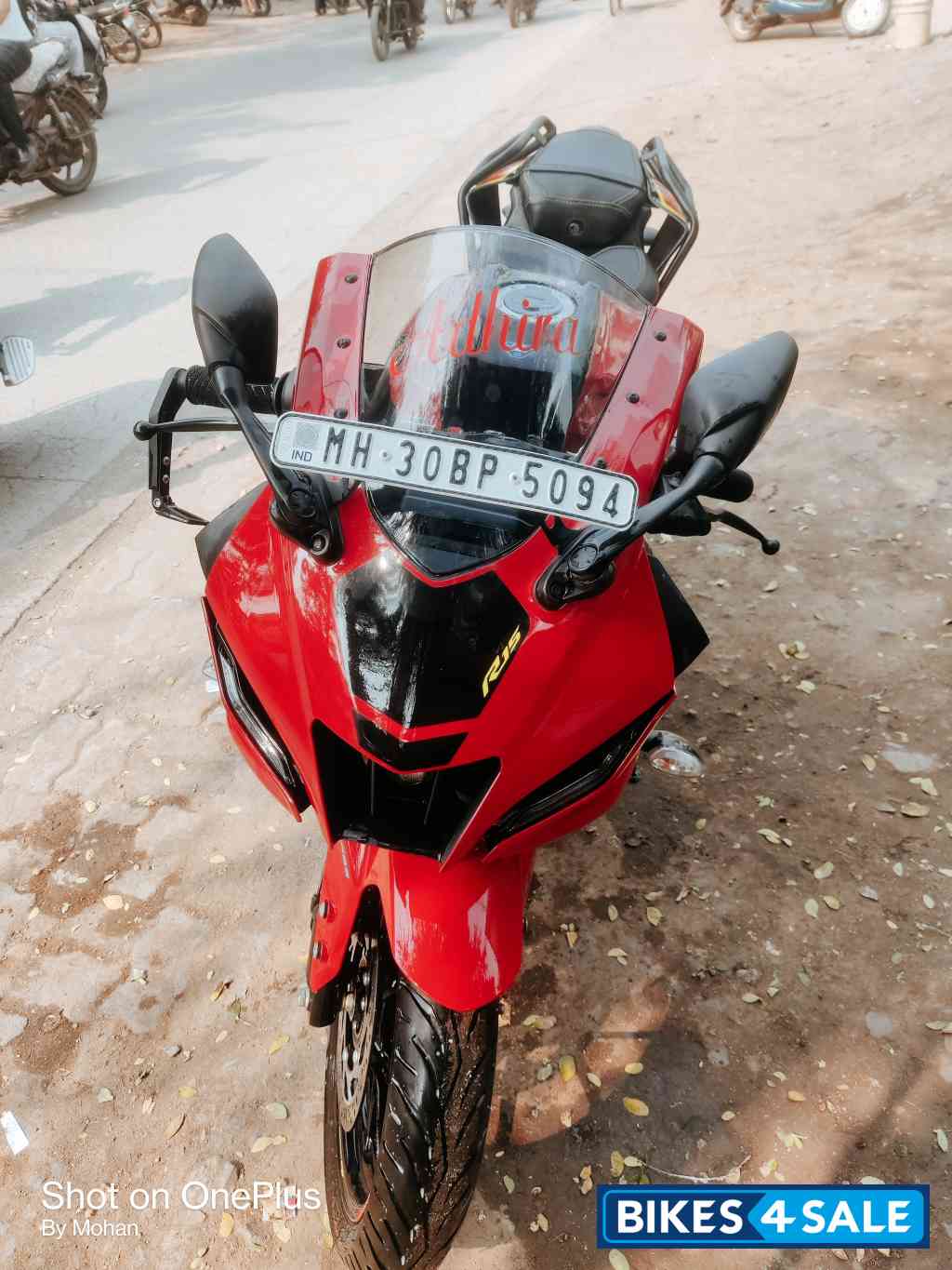 Red Yamaha R15 V4