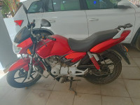 Red TVS Apache 150
