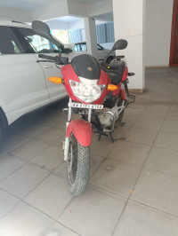 Red TVS Apache 150
