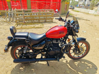 Red Royal Enfield Meteor 350 Fireball