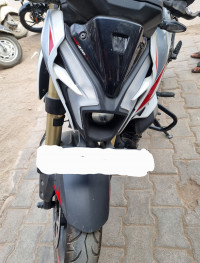 White Bajaj Pulsar NS400Z