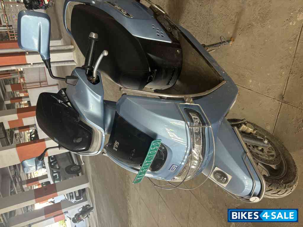 Mint Blue TVS iQube S
