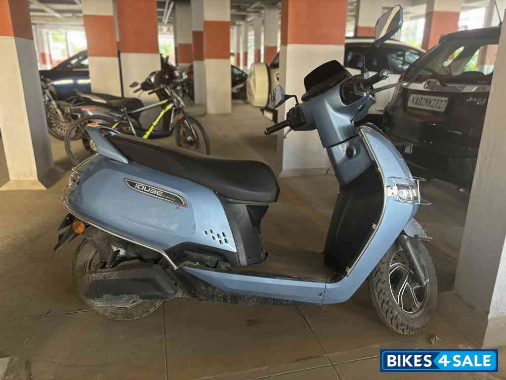 Mint Blue TVS iQube S