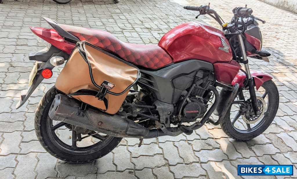 Red Honda CB Trigger