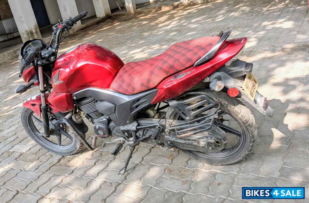 Red Honda CB Trigger