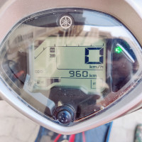 Mat Blue 🔵 Yamaha Fascino 125 Fi Hybrid