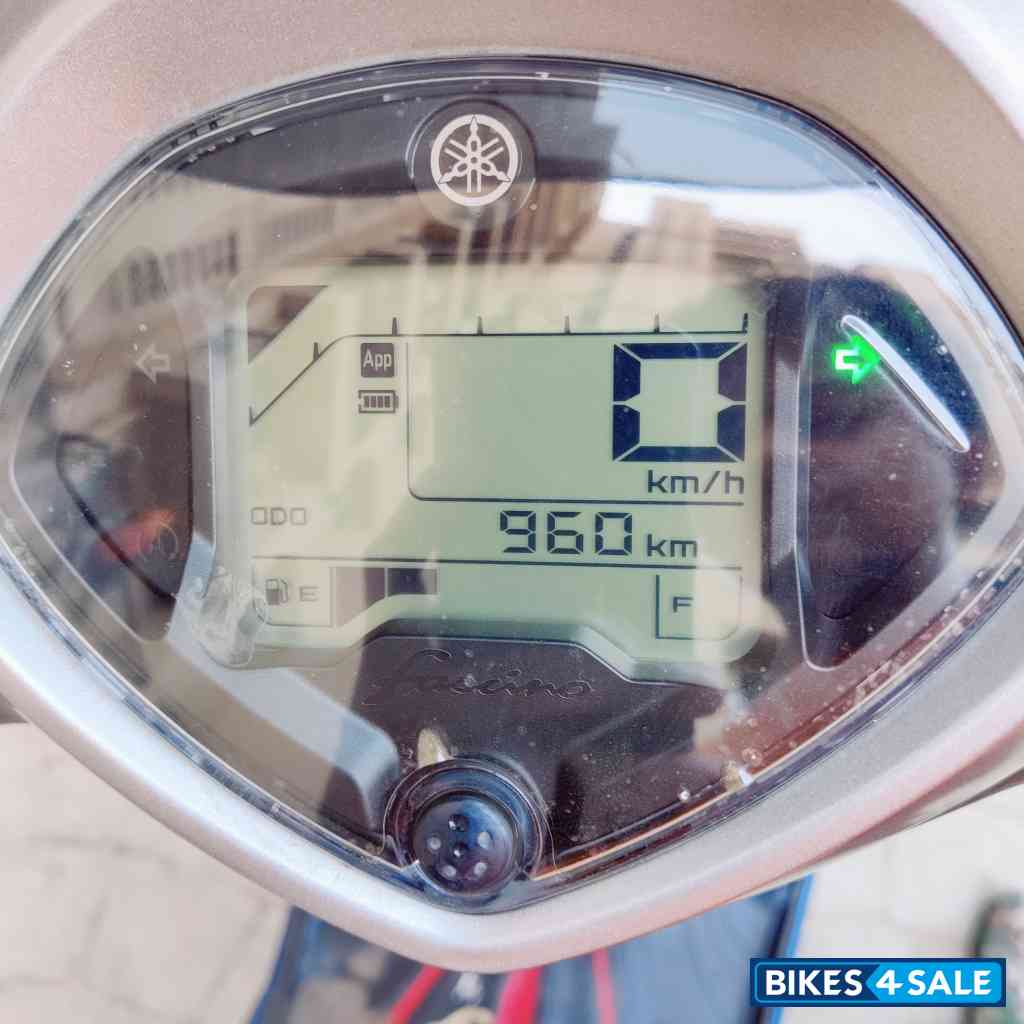 Mat Blue 🔵 Yamaha Fascino 125 Fi Hybrid