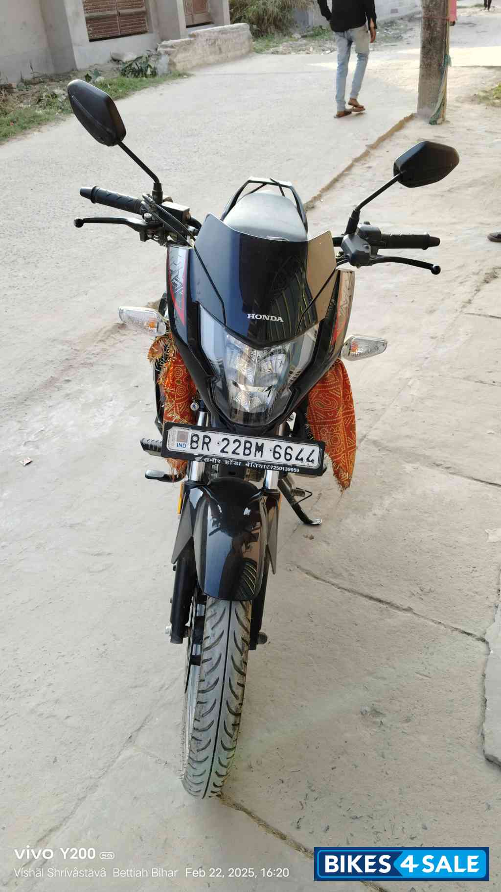 Black Honda SP125 Sports Edition