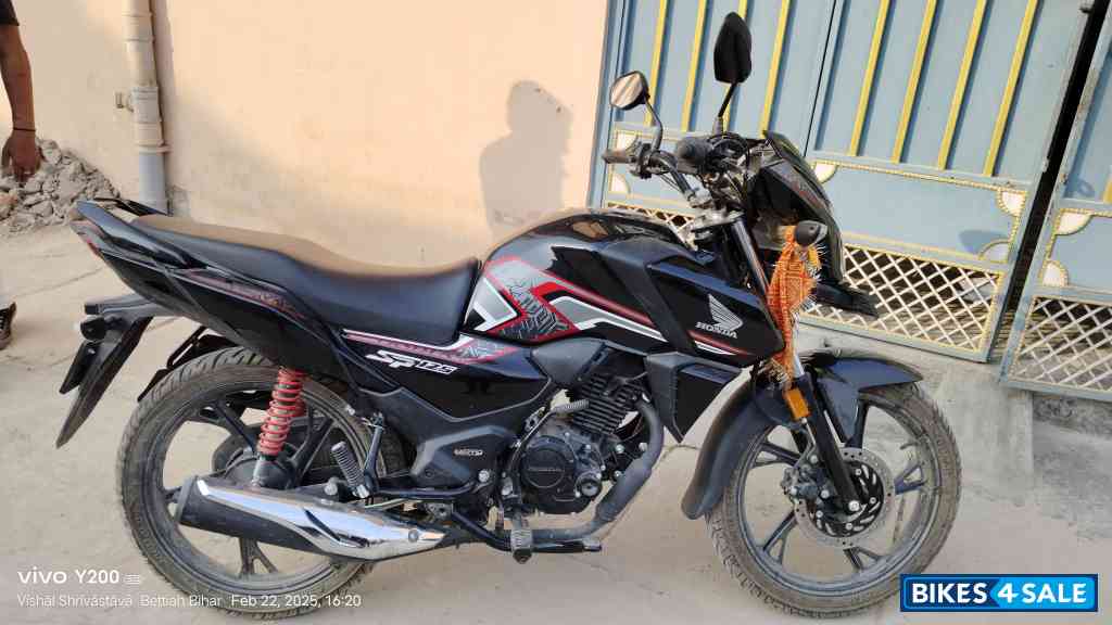 Black Honda SP125 Sports Edition