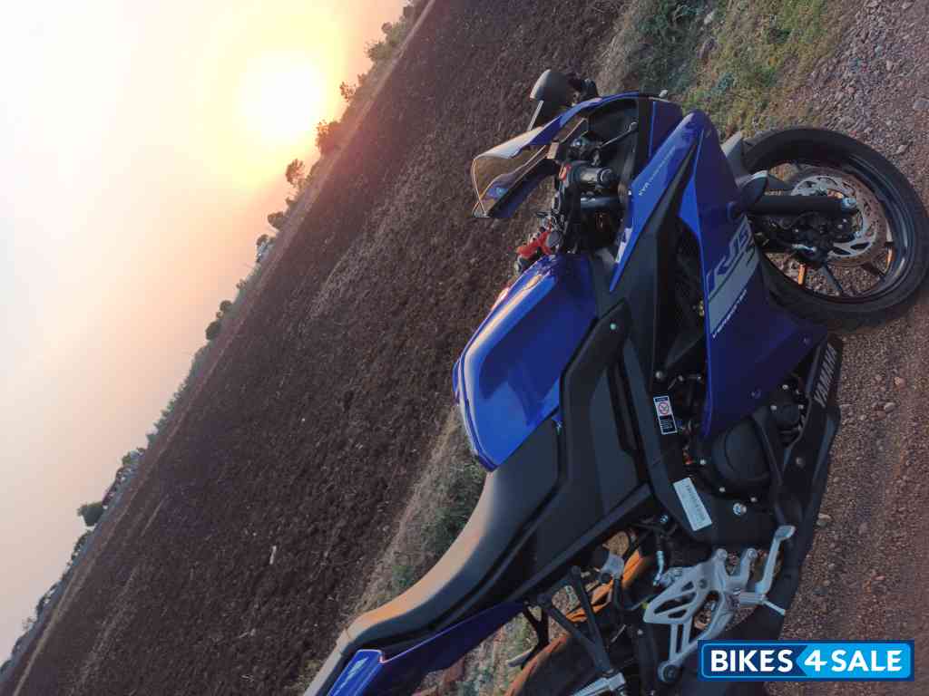 Glossy Blue Yamaha YZF R15 S