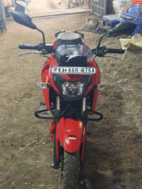 Racing Red TVS Apache RTR 160 4V