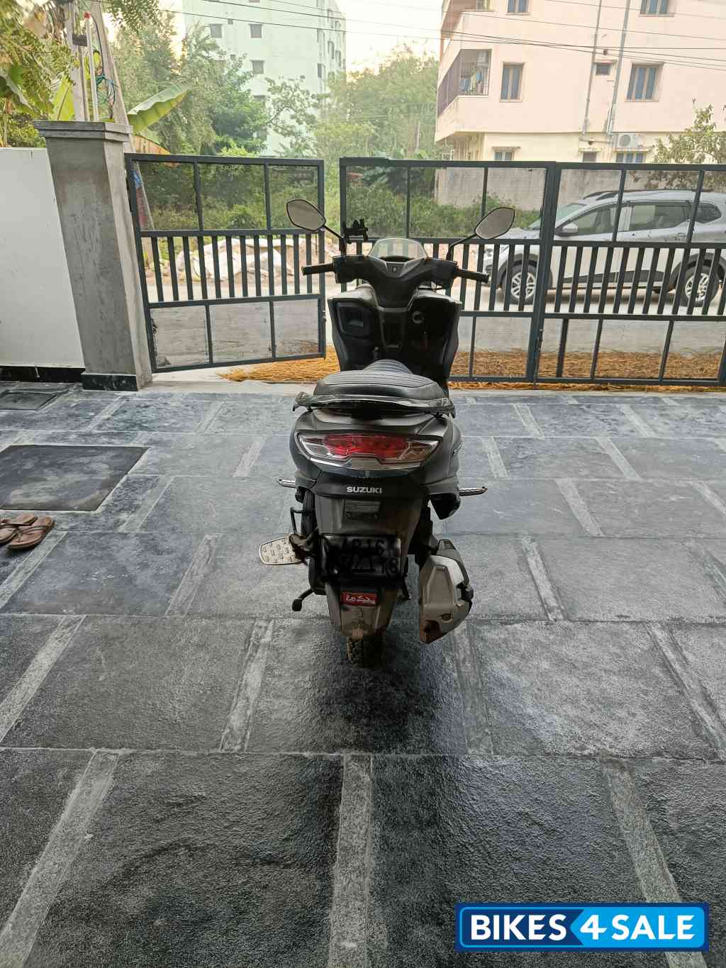 Gray Suzuki Burgman Street