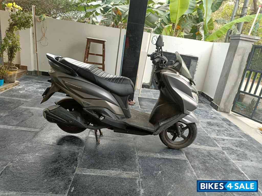 Gray Suzuki Burgman Street