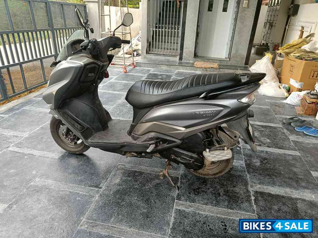 Gray Suzuki Burgman Street