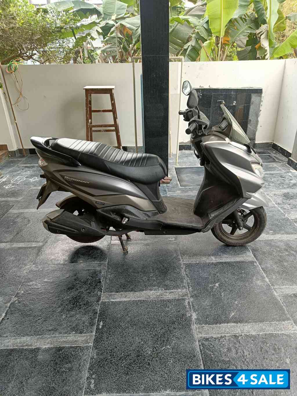 Gray Suzuki Burgman Street