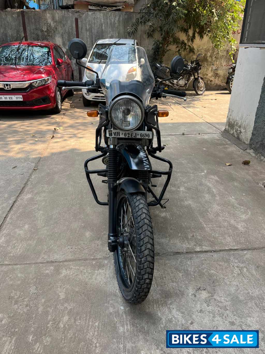 Black Royal Enfield Himalayan