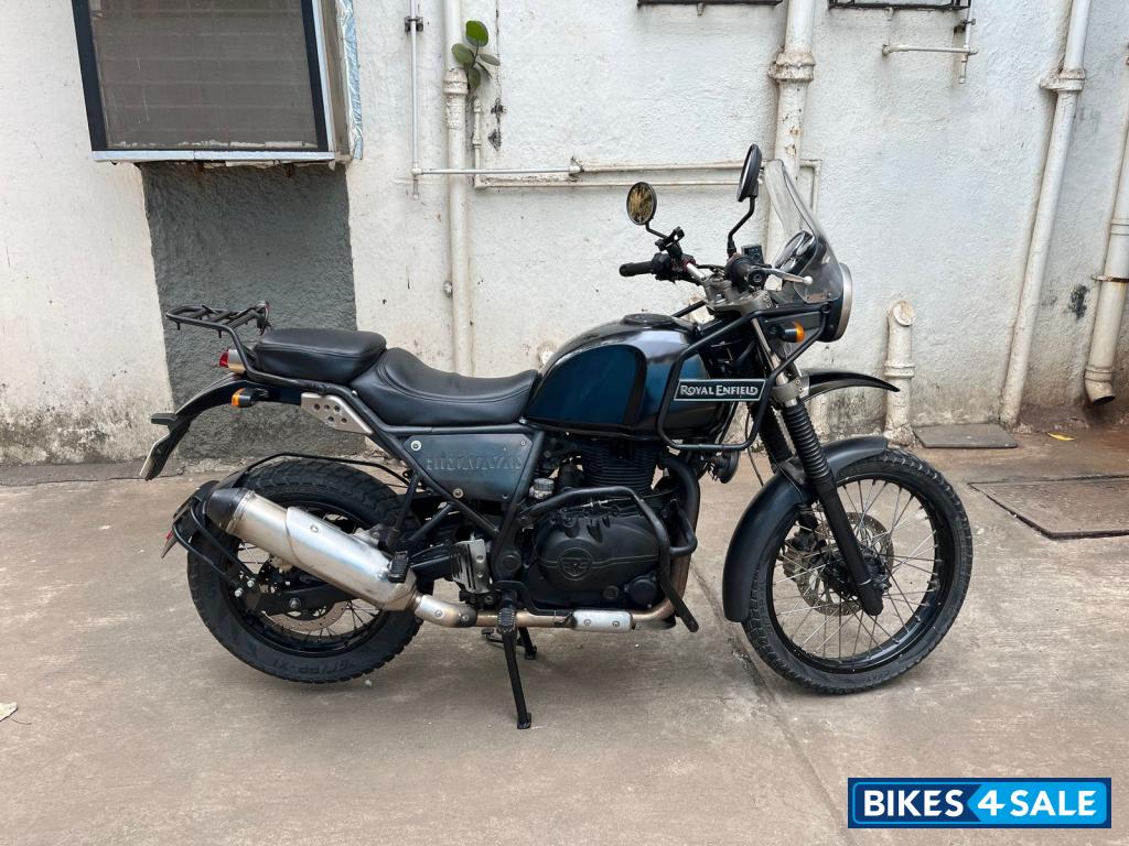 Black Royal Enfield Himalayan