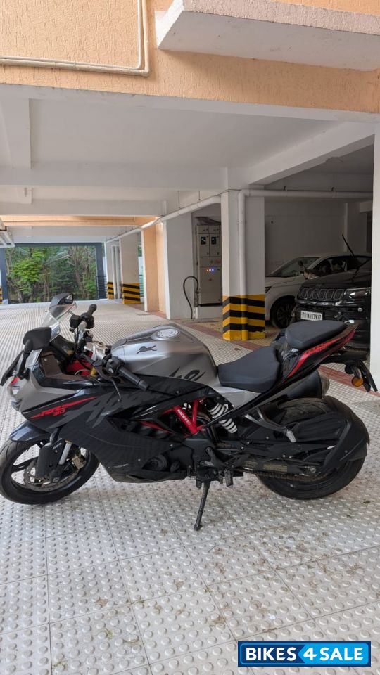 Grey + Black TVS Apache RR 310