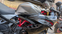Grey + Black TVS Apache RR 310