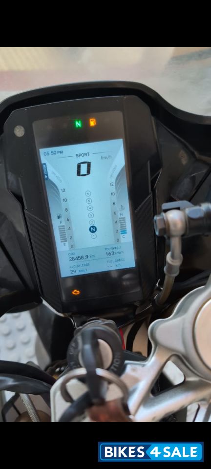 Grey + Black TVS Apache RR 310