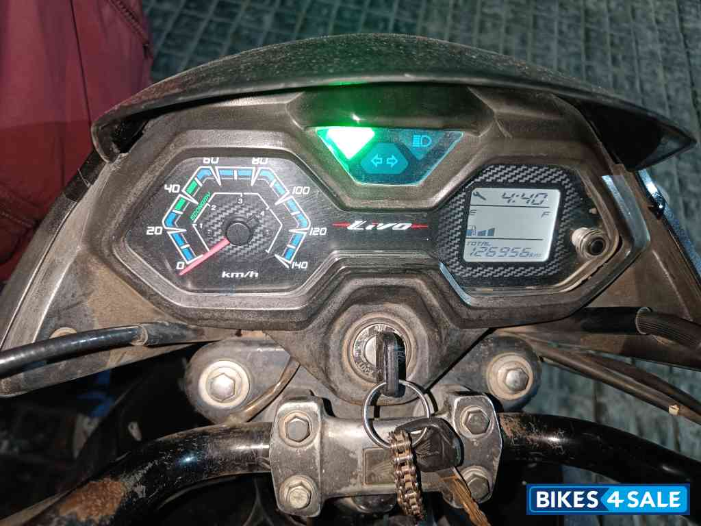 Gray Honda Livo Disc