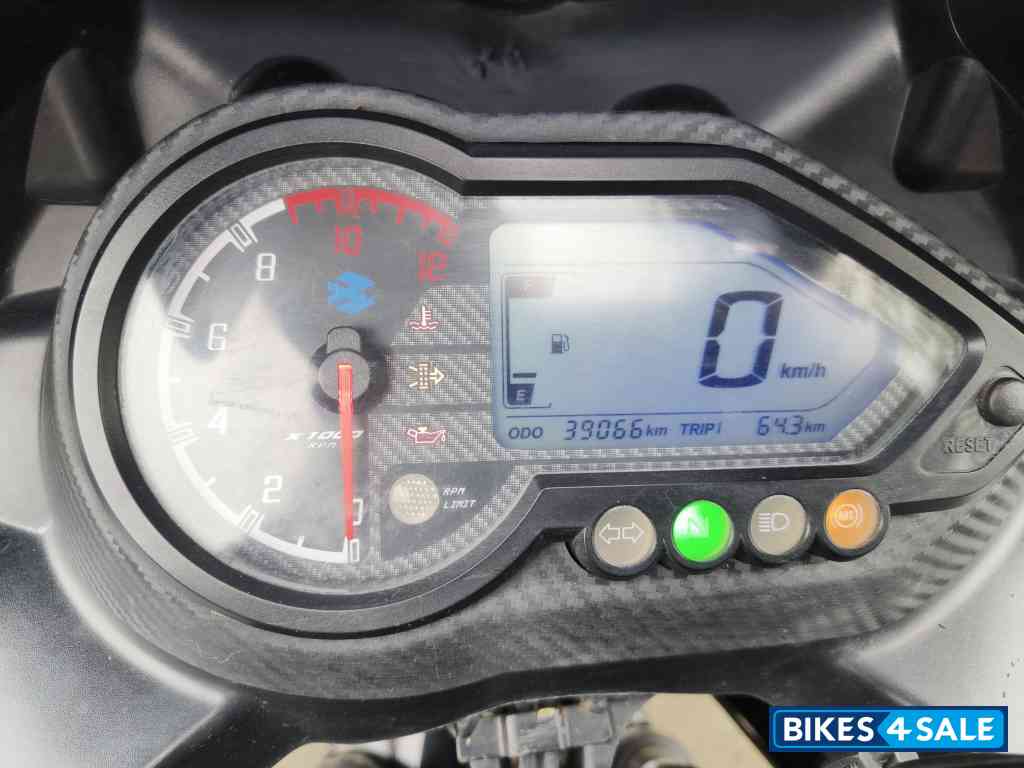 Black With Blue Bajaj Pulsar 220F BS6