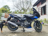 Black With Blue Bajaj Pulsar 220F BS6