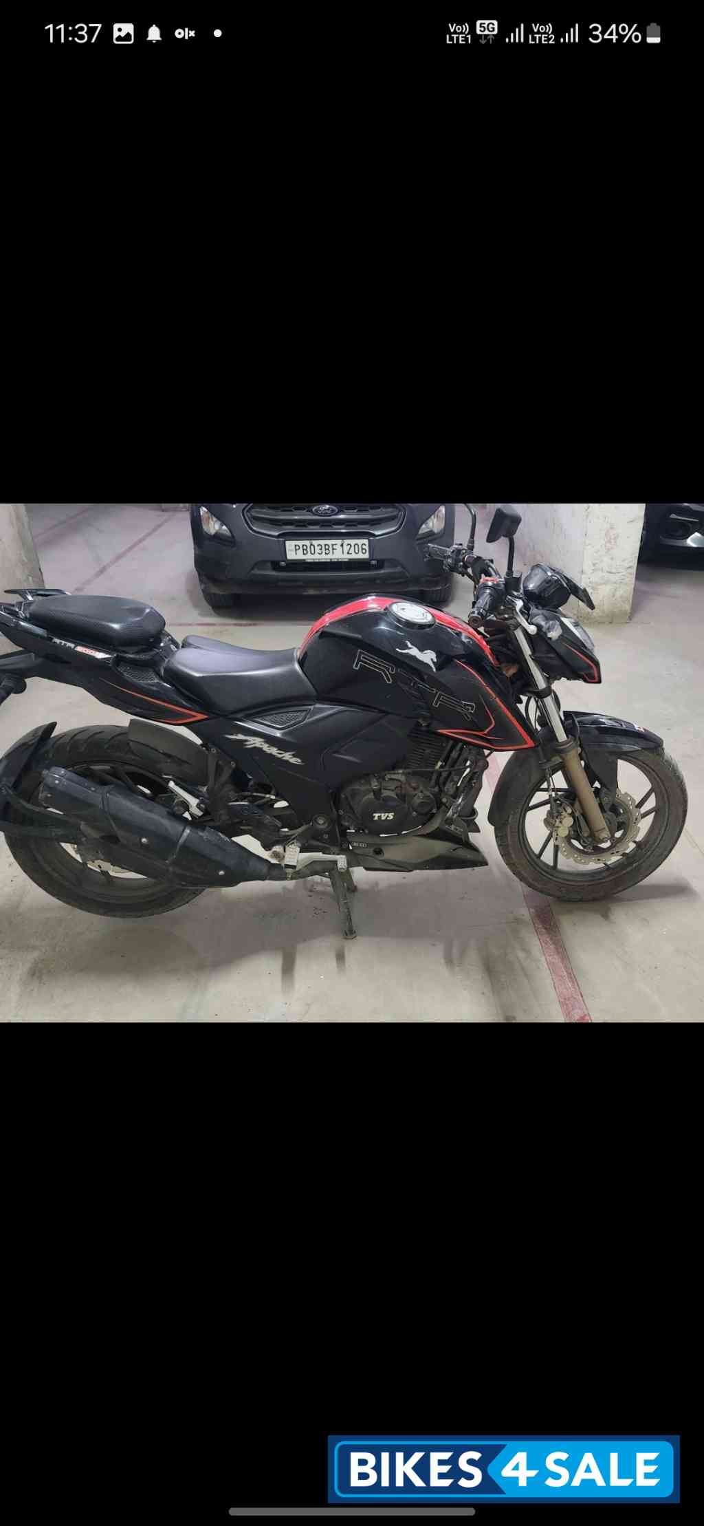 TVS Apache RTR 200 4V ABS