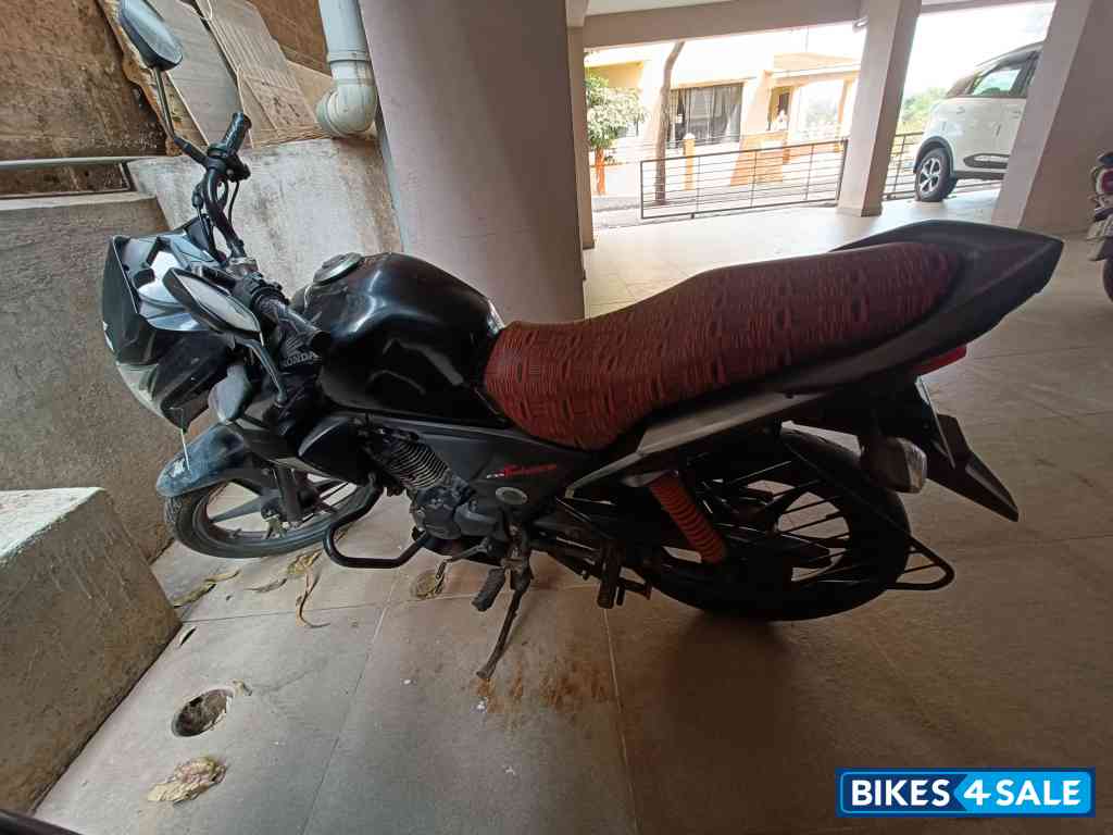 Black Honda CB Twister