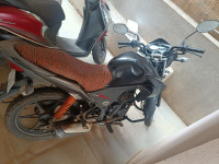 Black Honda CB Twister